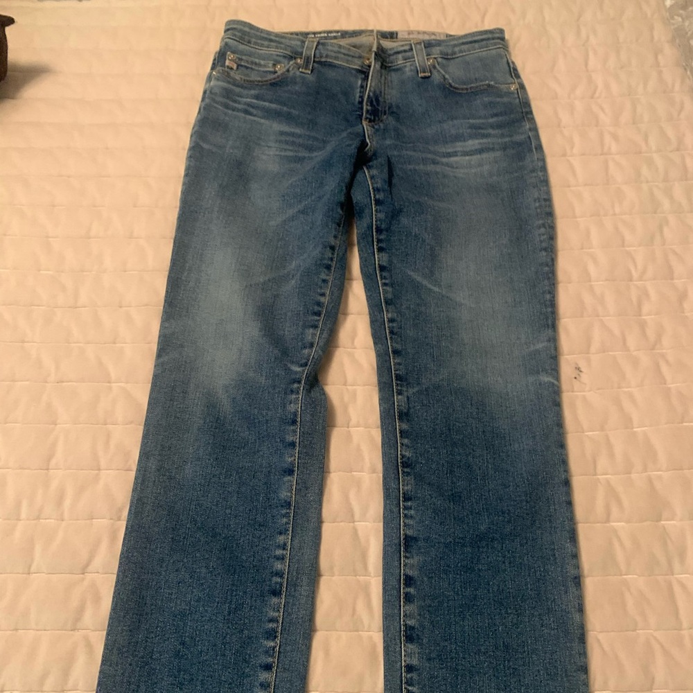 AG Adriano Goldschmied Blue Jeans-cigarette ankle